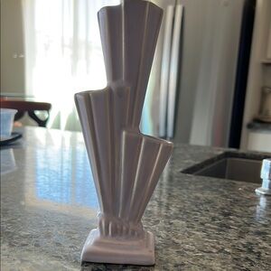 Weller Art Deco Style lavender Ceramic Vase